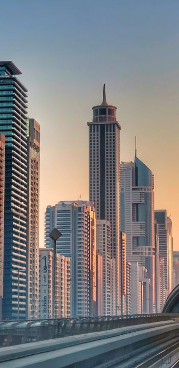 Dubai, United Arab Emirates Wallpaper 1080x2220