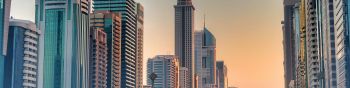 Dubai, United Arab Emirates Wallpaper 1590x400