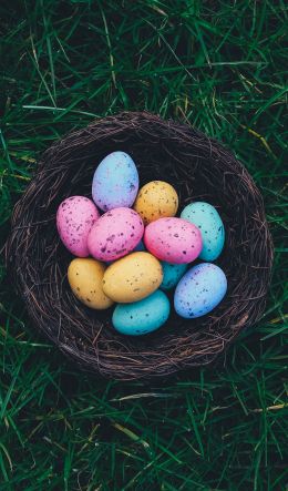 easter eggs Wallpaper 600x1024