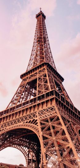 eiffel tower, Paris, France Wallpaper 720x1520