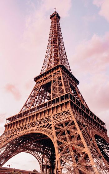 eiffel tower, Paris, France Wallpaper 1200x1920