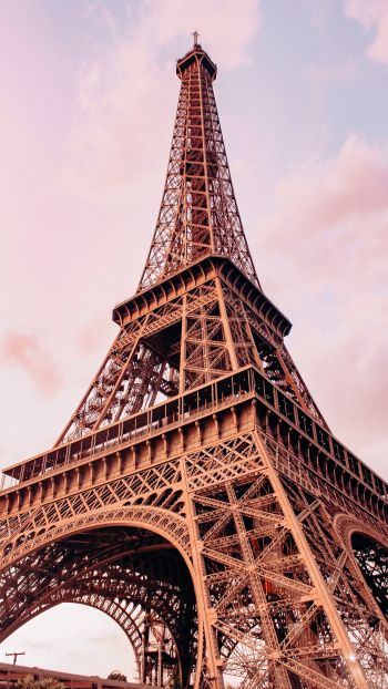 Обои 750x1334 Эйфелева башня, Париж, Франция