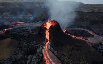 lava, eruption Wallpaper 2560x1600