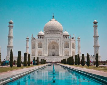 Taj Mahal, Agra, India Wallpaper 1280x1024