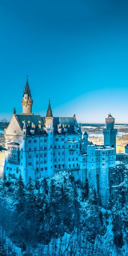 Neuschwanstein Castle, Germany Wallpaper 720x1440