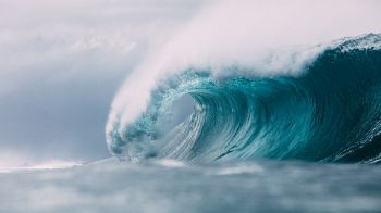 wave, sea Wallpaper 1366x768