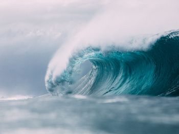 wave, sea Wallpaper 1024x768