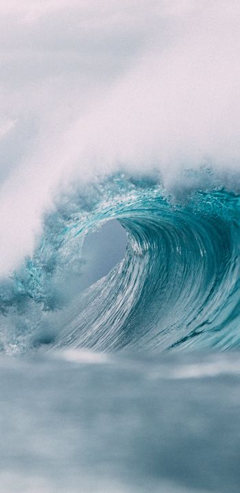 wave, sea Wallpaper 1440x2960
