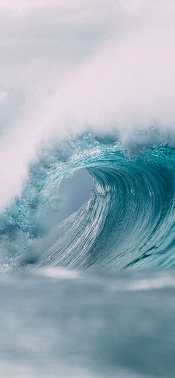 wave, sea Wallpaper 828x1792