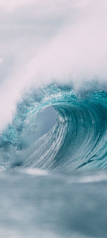 wave, sea Wallpaper 1440x3200