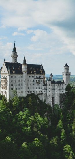 Neuschwanstein Castle, Germany Wallpaper 720x1520