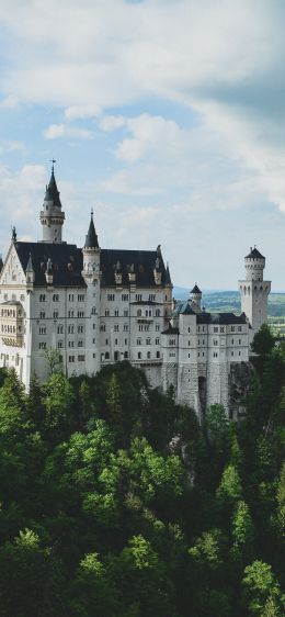 Neuschwanstein Castle, Germany Wallpaper 1284x2778