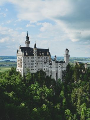 Neuschwanstein Castle, Germany Wallpaper 1668x2224