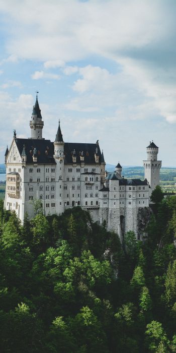 Обои 720x1440 Замок Нойшванштайн, Германия