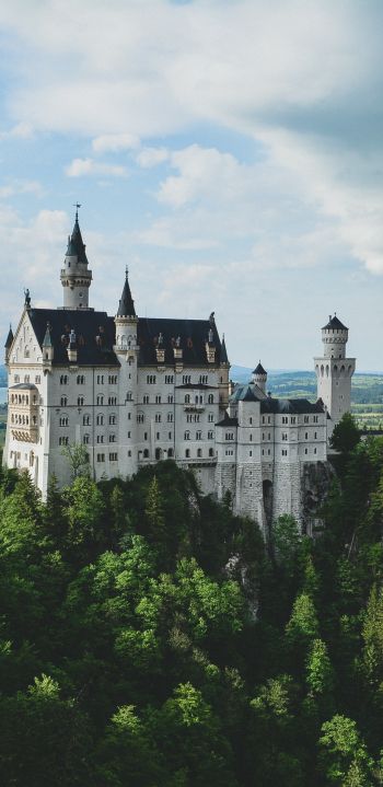 Обои 1440x2960 Замок Нойшванштайн, Германия