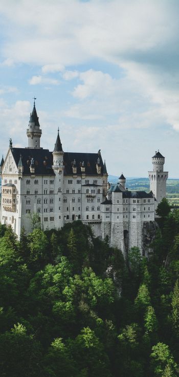 Обои 720x1520 Замок Нойшванштайн, Германия