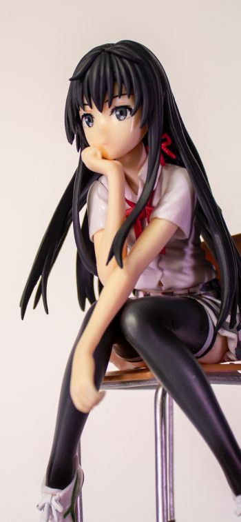 anime, figurine Wallpaper 1170x2532