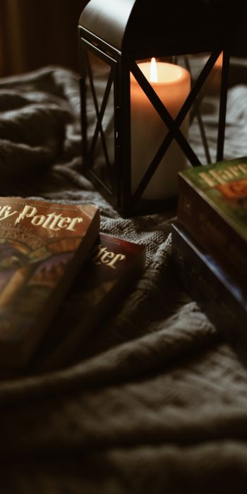Обои 720x1440 Гарри Поттер, книги