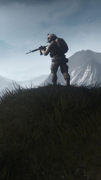 Battlefield 4, landscape Wallpaper 640x1136