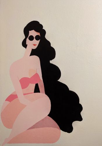 figure, girl Wallpaper 1668x2388