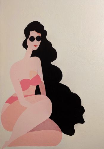 figure, girl Wallpaper 1640x2360