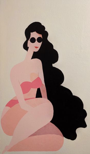 figure, girl Wallpaper 600x1024