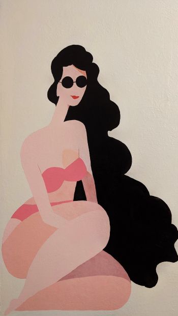 figure, girl Wallpaper 640x1136