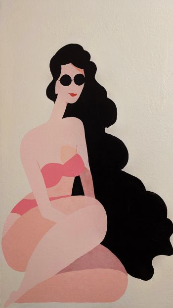 figure, girl Wallpaper 750x1334