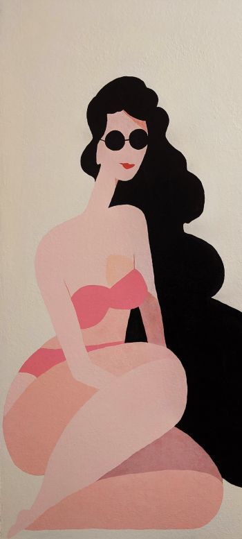 figure, girl Wallpaper 720x1600