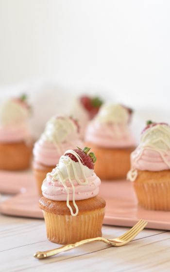 cupcakes, dessert Wallpaper 1200x1920