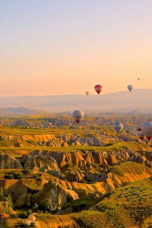 Cappadocia, Turkey Wallpaper 640x960