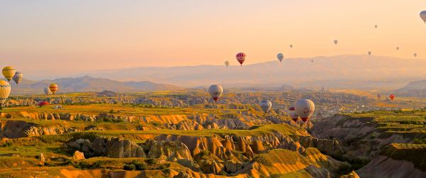 Cappadocia, Turkey Wallpaper 3440x1440