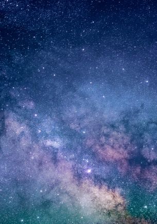 starry sky, milky way Wallpaper 1668x2388