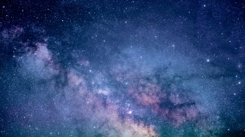 starry sky, milky way Wallpaper 1280x720