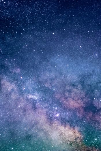 starry sky, milky way Wallpaper 640x960