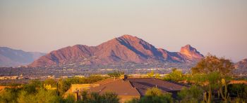 Arizona, USA, over the rooftops Wallpaper 2560x1080