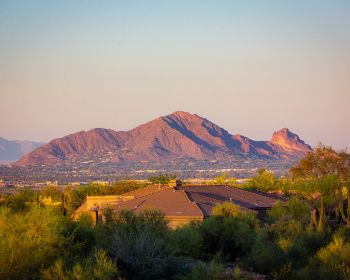 Arizona, USA, over the rooftops Wallpaper 1280x1024