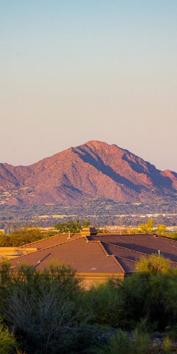 Arizona, USA, over the rooftops Wallpaper 720x1440