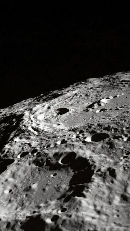 surface of the moon Wallpaper 640x1136