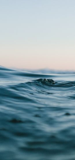 water, sea, ripple Wallpaper 1080x2280