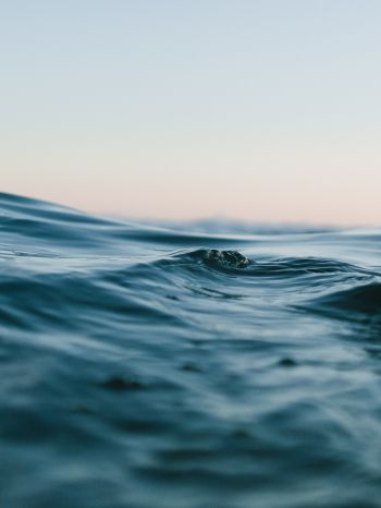 water, sea, ripple Wallpaper 2048x2732