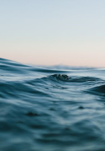 water, sea, ripple Wallpaper 1640x2360