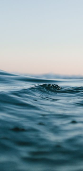 water, sea, ripple Wallpaper 1080x2220