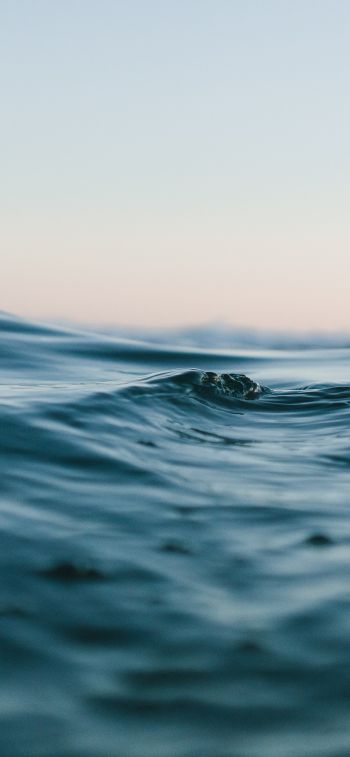 water, sea, ripple Wallpaper 1242x2688