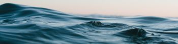 water, sea, ripple Wallpaper 1590x400