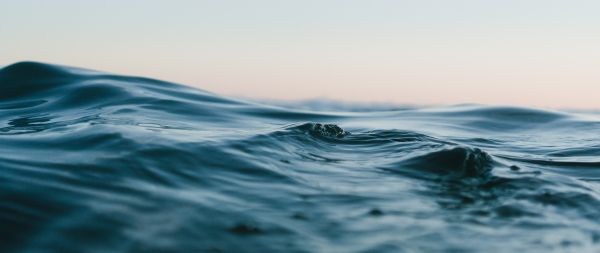 water, sea, ripple Wallpaper 2560x1080