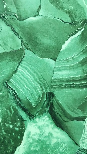 cracks, green Wallpaper 640x1136