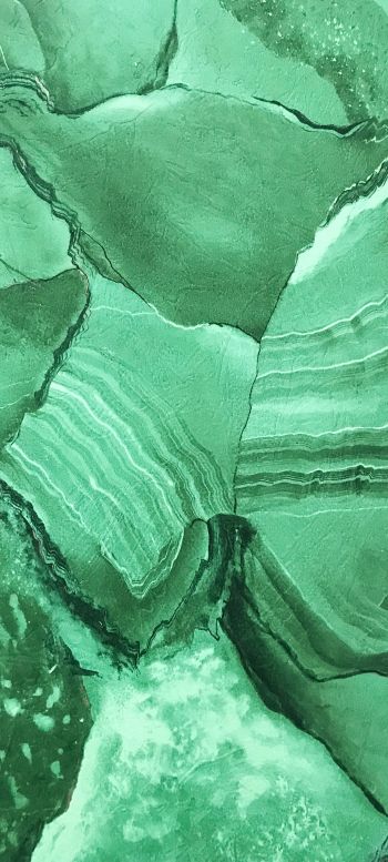 cracks, green Wallpaper 1080x2400
