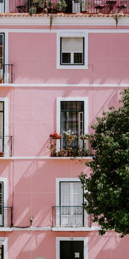 Lisbon, Portugal, house Wallpaper 720x1440