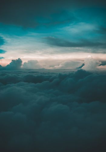 above the clouds Wallpaper 1668x2388